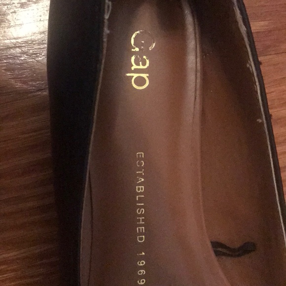 Gap Mary Jane black pointy ballet flats SIZE 6 - Picture 2 of 4